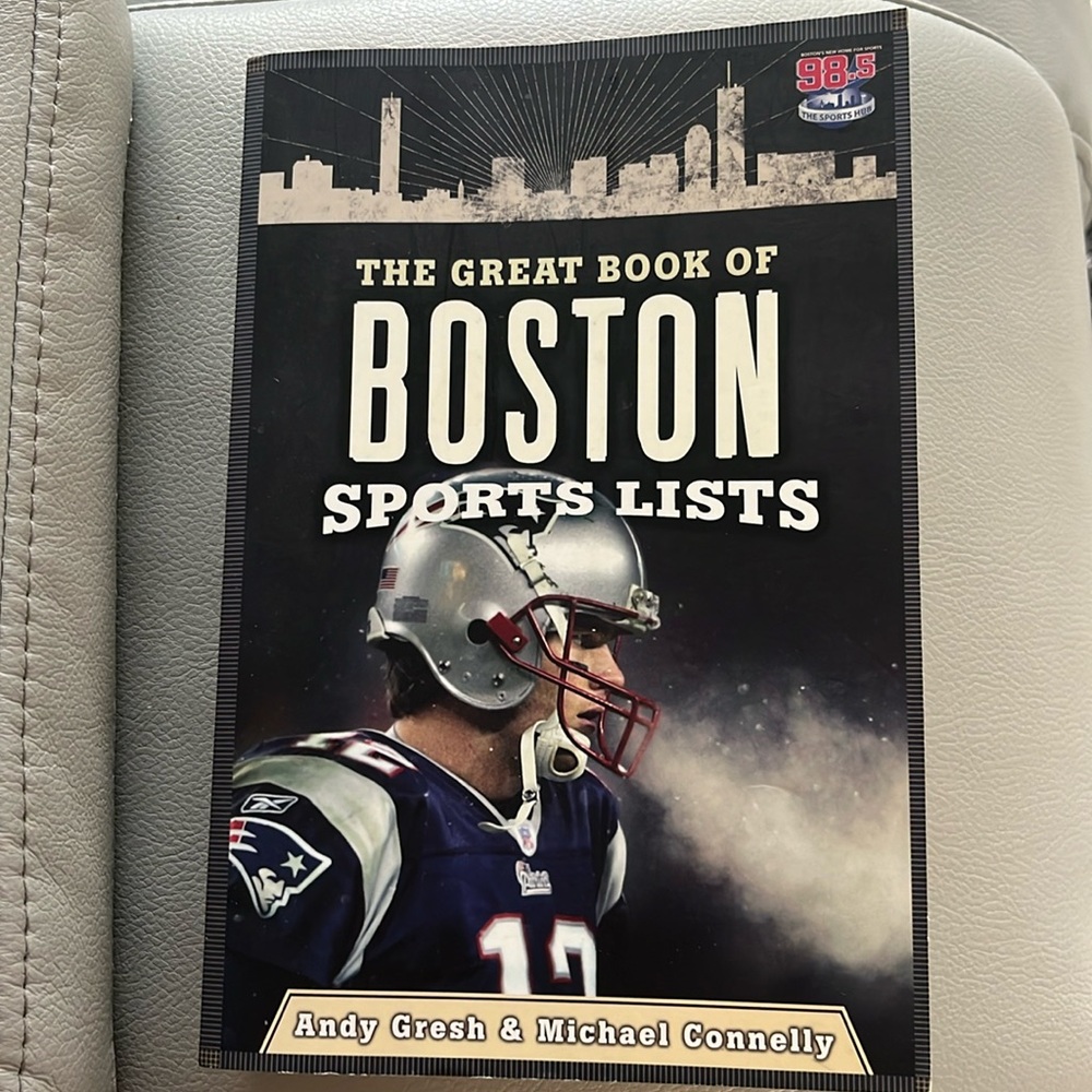 The Great Book of Boston sports lists
